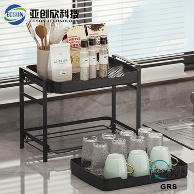 Cold Runner High Precision Plastic Injection Molding with Tea set storage cabinet