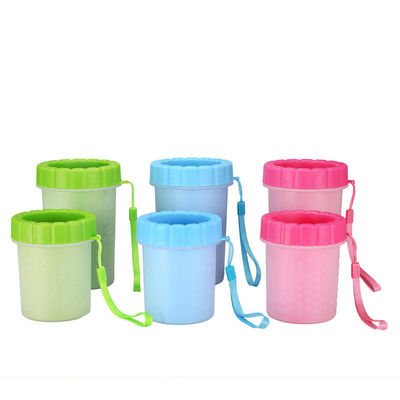 Silicoco Custom Dog Feet Cleaner Grooming Brush Pet Paw Cleaner Cup Pet Foot Washing Machine Alat pembersih