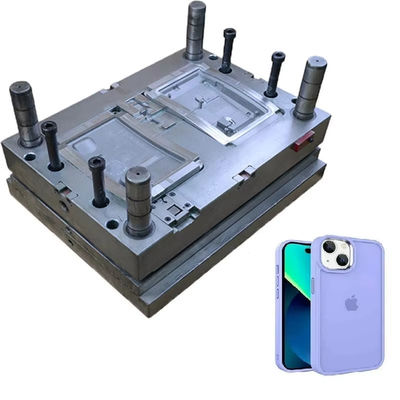 ECSON Customized Precision Injection Mold Popular Commercial Steel Iron Plastic Mobile Phone Case Mold untuk Injection mou